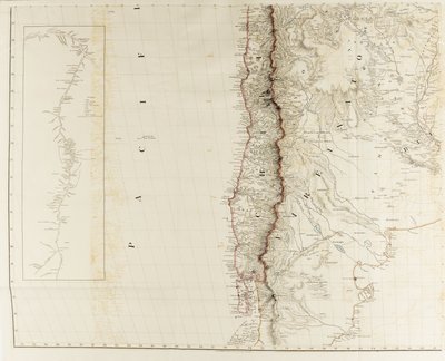 Esbozos de las divisiones físicas y políticas de América del Sur de Aaron Arrowsmith