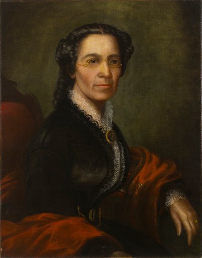 Retrato de la Sra. John Jones, c.1865 de Aaron E. Darling