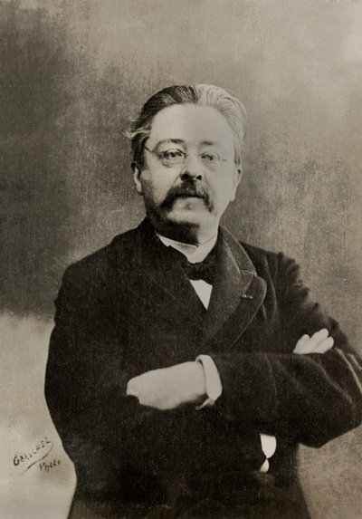 Retrato del escritor Louis Havet (foto) de Aaron Gerschel