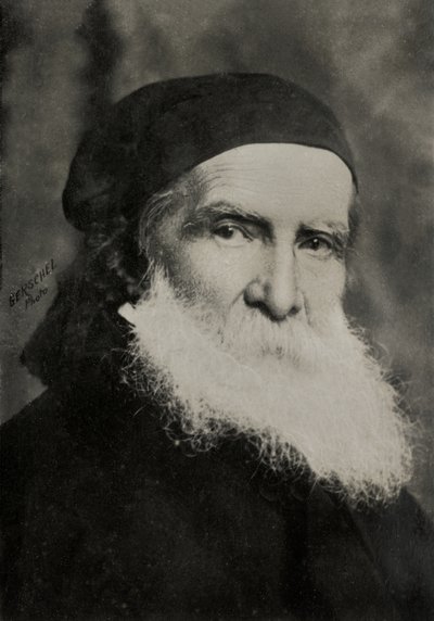Retrato del pintor francés Auguste Antoine Ernest Hebert ( 1817 de Aaron Gerschel
