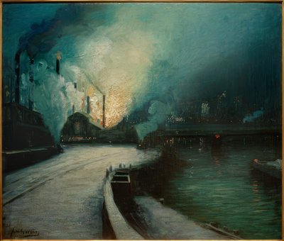 Escena industrial, Pittsburgh de Aaron Henry Gorson