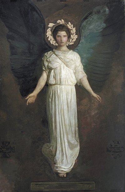 Una figura alada, 1904-11 de Abbott Handerson Thayer