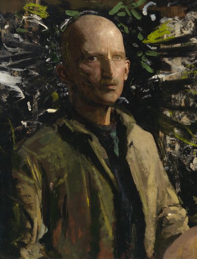 Abbott Handerson Thayer, Autorretrato de Abbott Handerson Thayer