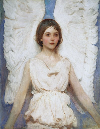 Caña de pescar de Abbott Handerson Thayer