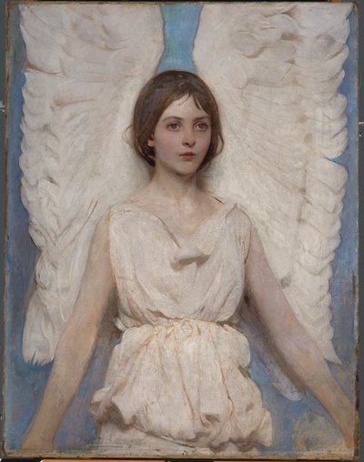 Caña de pescar de Abbott Handerson Thayer