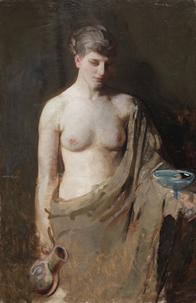 Hebe, c. 1890 (óleo sobre lienzo) de Abbott Handerson Thayer