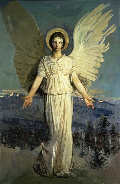 Ángel de Monadnock, 1920-21 de Abbott Handerson Thayer