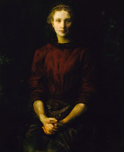 Retrato de una dama (Sra. de William B. Cabot) de Abbott Handerson Thayer