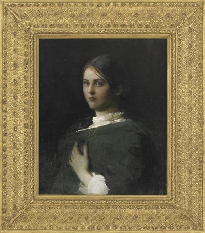 Retrato de la hija mayor del artista, 1893-94 de Abbott Handerson Thayer
