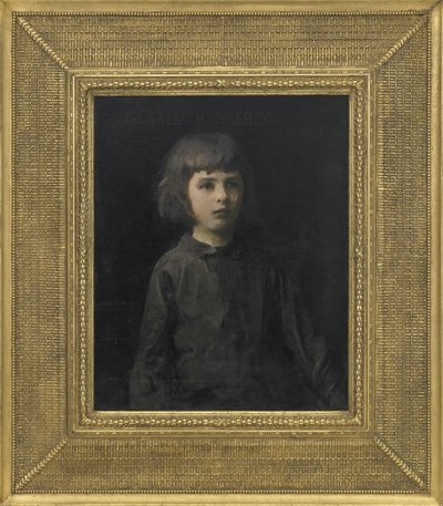 Retrato del hijo del artista, 1892 de Abbott Handerson Thayer