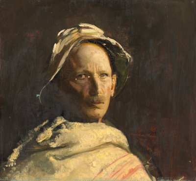 Autorretrato, 1919 de Abbott Handerson Thayer