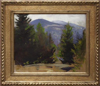 Boceto de la Montaña Monadnock, 1897 de Abbott Handerson Thayer