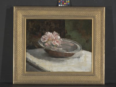 Naturaleza muerta (óleo sobre lienzo) de Abbott Handerson Thayer