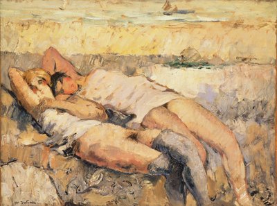 Dos amigos, c.1925 de Abel Bertram