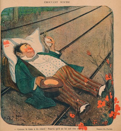 Emouvant Suicide de Abel Faivre