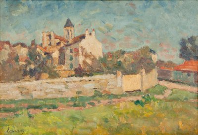 Paisaje (óleo sobre lienzo) de Abel Lauvray