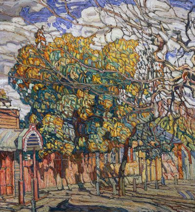 Paisaje urbano de Abraham Anshelovich Manievich