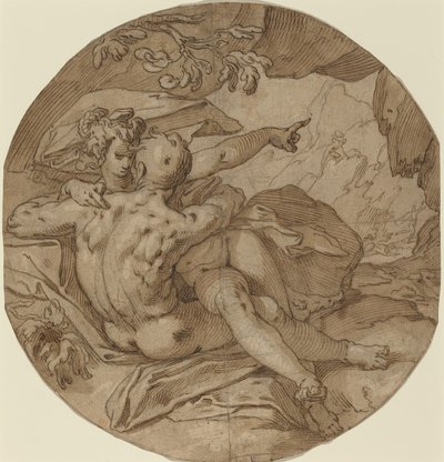 Acis y Galatea de Abraham Bloemaert