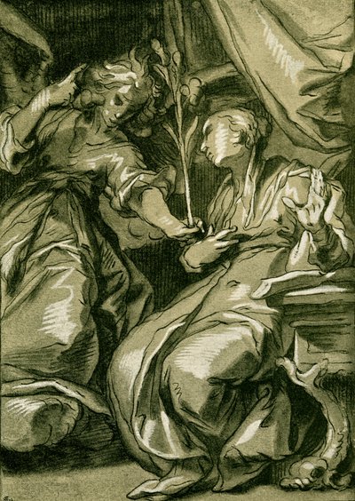 Anunciación de Abraham Bloemaert