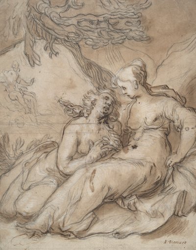 Ceres y Proserpina (?) de Abraham Bloemaert