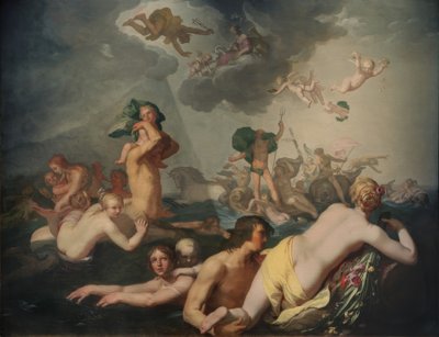 El triunfo de Neptuno de Abraham Bloemaert
