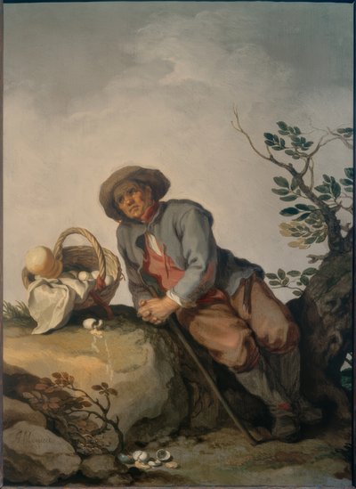 Granjero de huevos de Abraham Bloemaert