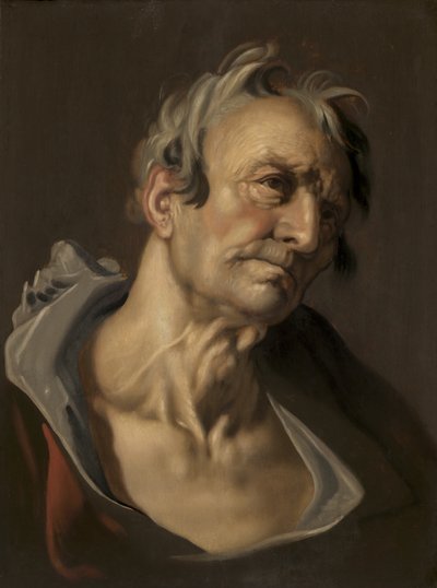 Cabeza de un anciano de Abraham Bloemaert