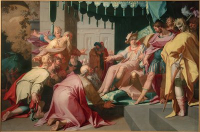 José y sus hermanos de Abraham Bloemaert