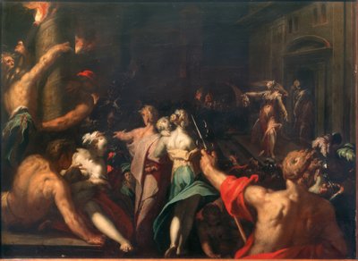 Judith muestra la cabeza de Holofernes de Abraham Bloemaert