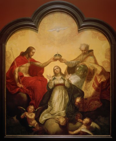 Coronación de María de Abraham Bloemaert