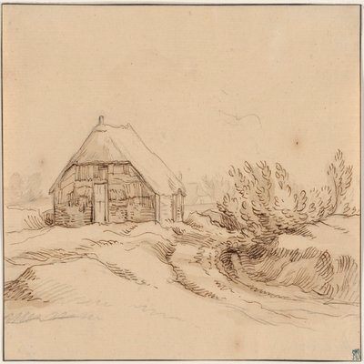 Paisaje con casa de campo de Abraham Bloemaert