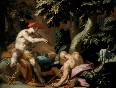 Mercurio, Argos e Io, ca 1592 de Abraham Bloemaert