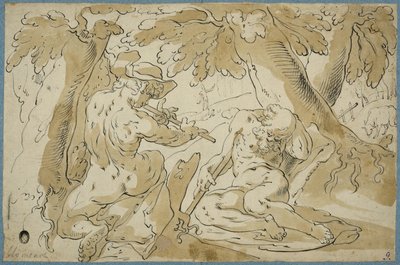 Mercurio y Argos de Abraham Bloemaert