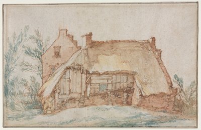 Cabaña de campesinos, c. 1600 de Abraham Bloemaert