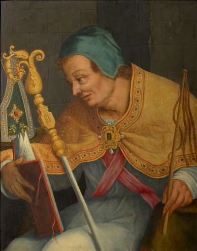 San Ambrosio, Arzobispo de Milán de Abraham Bloemaert