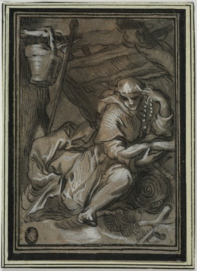 San Hilarión de Abraham Bloemaert