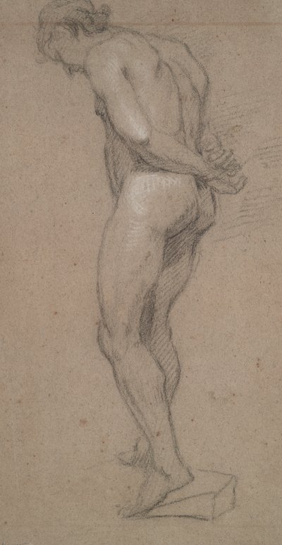 Desnudo masculino de pie de Abraham Bloemaert