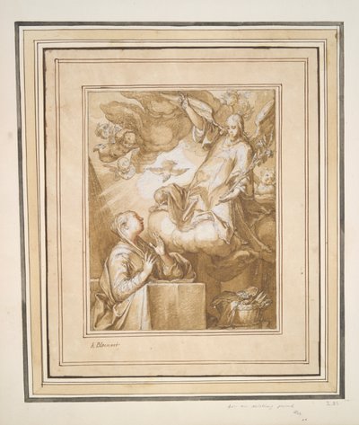 La Anunciación de Abraham Bloemaert
