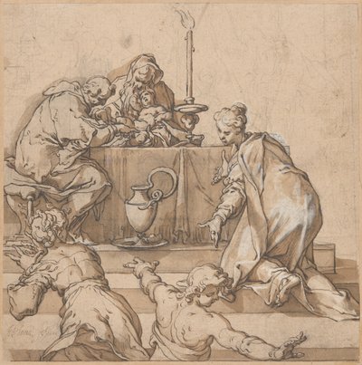 La circuncisión de Abraham Bloemaert