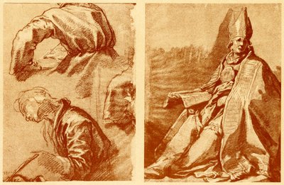 Los Cuatro Evangelistas y San Ambrosio de Abraham Bloemaert