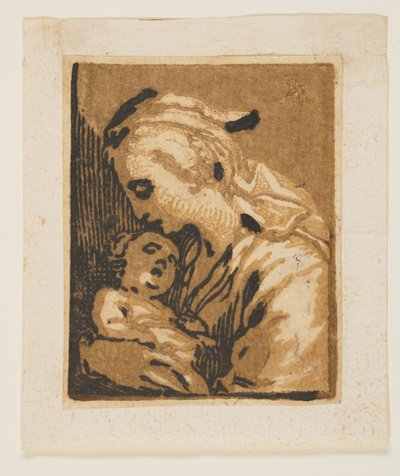 La Virgen con el Niño de Abraham Bloemaert