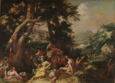 La predicación de San Juan Bautista
La predicación de San Juan Bautista de Abraham Bloemaert