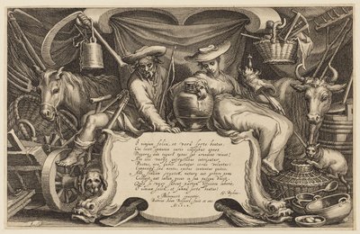 Portada, "La serie de la granja y el paisaje" de Abraham Bloemaert