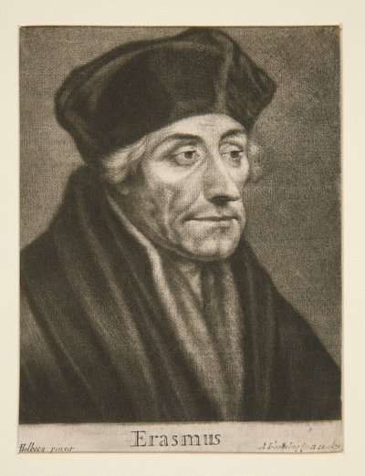 Erasmo de Róterdam de Abraham Blooteling