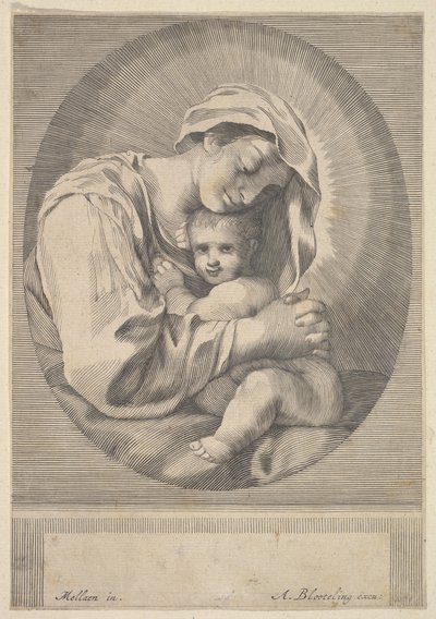Virgen y Niño de Abraham Blooteling