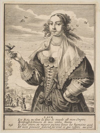 Aire, 1630 de Abraham Bosse
