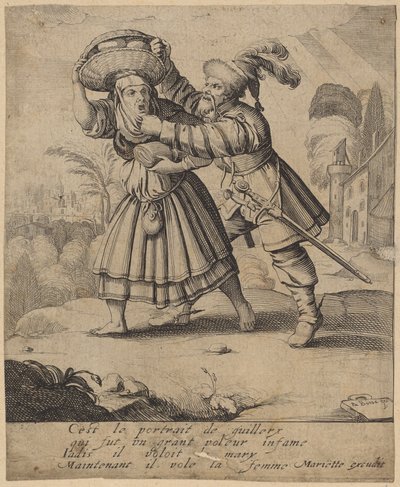 Es el retrato de Guillery... de Abraham Bosse