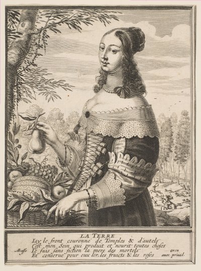Tierra, 1630 de Abraham Bosse