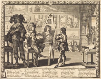 El noble pintor de Abraham Bosse