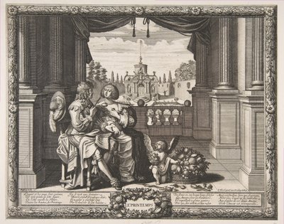 Primavera, 1635-37 de Abraham Bosse